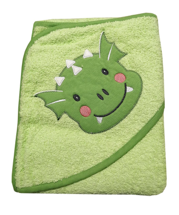 My baby peškir za bebe Zeleni Zmaj 100x100 cm - 10000817