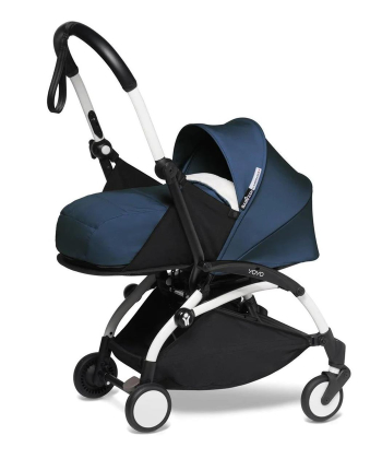 Babyzen Yoyo2 kolica za bebe Beli ram + Newborn Pack 0+ - Air France Blue