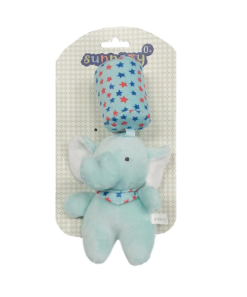 Jungle plišana igračka za bebe Slonče Plava - 32001521