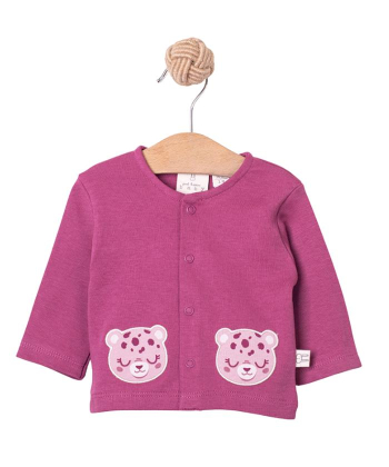 Just Kiddin baby jakna za devojčice 0-3 meseca Self Care Purple - 18000540
