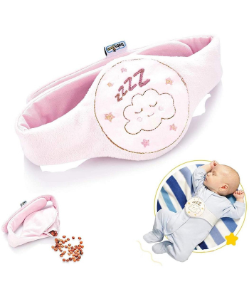 BabyJem termofor za grčeve za bebe u obliku pojasa - Pink