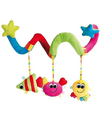 Canpol Babies Plišana igračka spirala za kolica Colorful Oceans 68/013