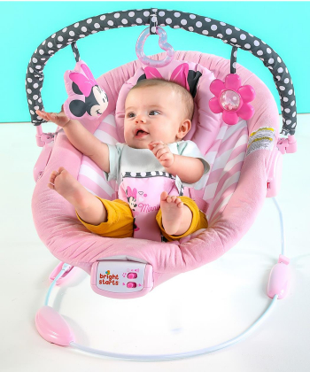 Disney Baby Ležaljka za bebe Blushing Bows Bouncer - Minnie Mouse SKU10903