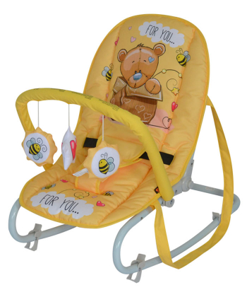 Lorelli Bertoni ležaljka za bebe Top Relax Yellow Bear 2019