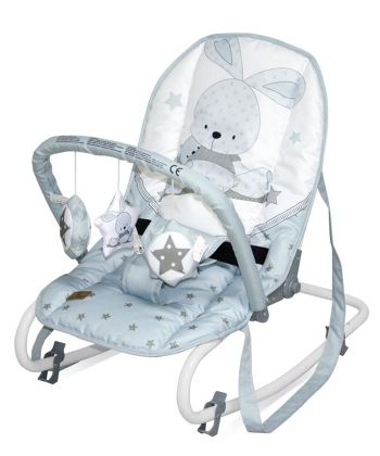 Lorelli Bertoni ležaljka za bebe Top Relax Blue Bunny 2020
