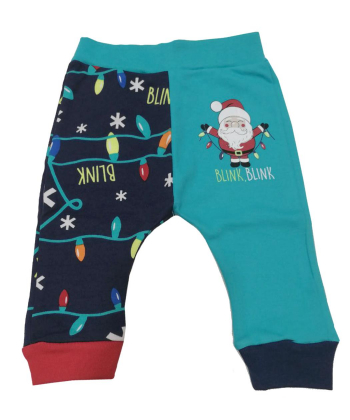 My Baby pantalonice za bebe Novogodišnje Rozedo Vel. 56,62 - 231106