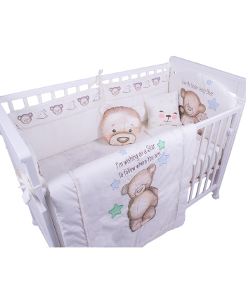 My baby komplet posteljine za bebe Teddy bear - 209003