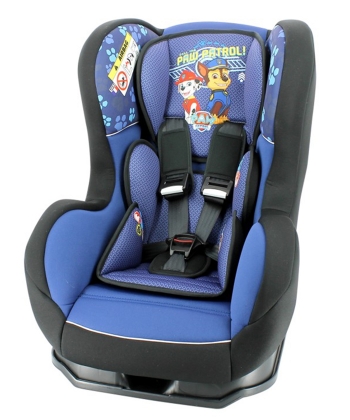 Nania auto sedište za bebe Cosmo Patrolne Šape - plavo od 0 do 25 kg