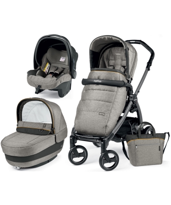 Peg Perego kolica za bebe 3 u 1 Book S XL Luxe Grey