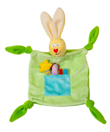 Taf Toys ćebe igračka za bebu zeleni Zeka 114025