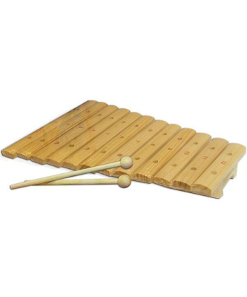 Drveni ksilofon natur muzički instrument za decu - 11968