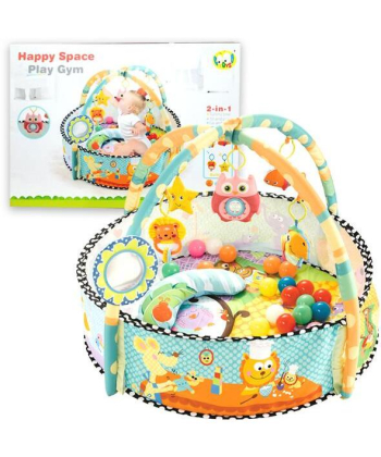 Happy space vesela gimnastika za bebe sa lopticama - 22878