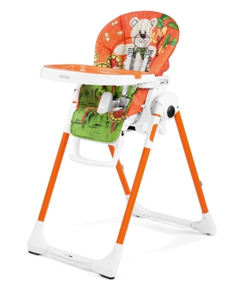 Peg Perego hranilica za bebe (stolica za hranjenje) prima pappa zero - orso arancio