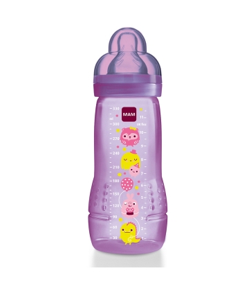 MAM plasticna flasica za bebe Baby bottle 330 ml silikon 4 meseca +