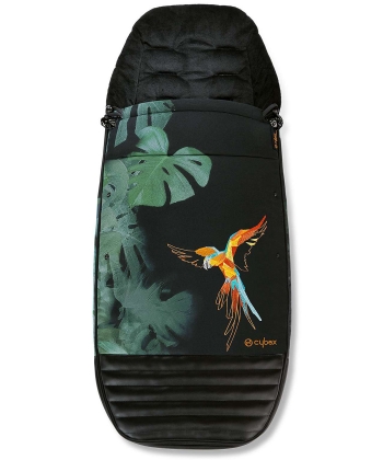 Cybex dunjica za noge za decija kolica Priam Platinum Birds of Paradise multicolor sareno