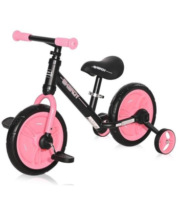 Lorelli bertoni bicikl za decu energy 2 in1 black&pink