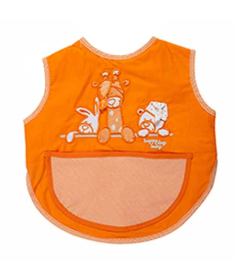 Tri Drugara portikla-kecelja za bebe Narandžasta