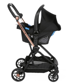 Chicco One4Ever kolica za bebe 2 u 1 sa auto sedištem Pirate Black