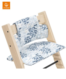 Stokke Tripp trapp classic cushion mekani jastučići Waves Blue