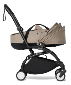 Babyzen Yoyo2 kolica za bebe 2 u 1 sa Korpom nosiljkom Crni ram - Taupe