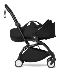 Babyzen Yoyo3 kolica za bebe 3 u 1 sa Korpom nosiljkom Crni ram - Black