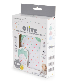 Cangaroo rukavica glodalica za bebe Olive Mint