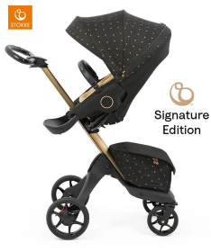 Stokke Xplory X kolica sa nosiljkom za bebe 2 u 1 - Signature Black