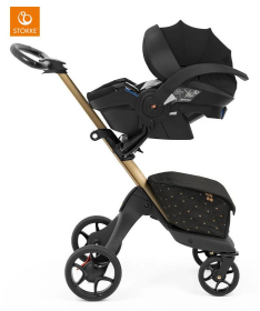 Stokke Xplory X kolica sa Izi Go auto sedištem za bebe 2 u 1 - Signature Black