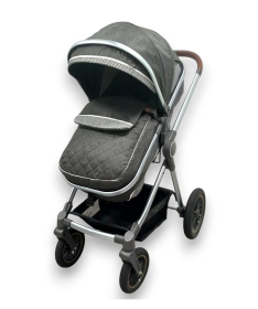 BBO Umbra kolica za bebe 3 u 1 do 22 kg - Dark Grey