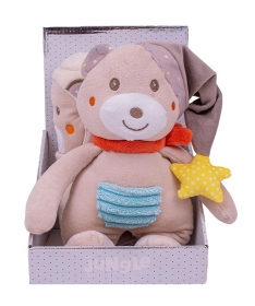 Jungle ćebe sa igračkom za bebe Meda spavalica - 31000935