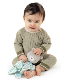 Ingenuity igračka ćebence za bebe Nate Bear SKU16821
