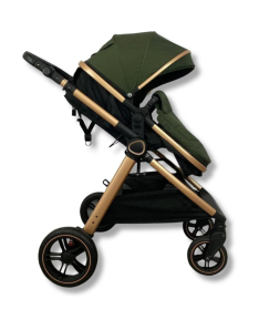 NouNou kolica za bebe 3 u 1 X1 - Green&Gold