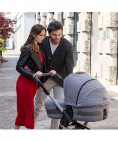 Foppapedretti iWooD kolica za bebe 3 u 1 - Elite Grey