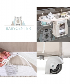 Hauck Baby center prenosivi krevetac za bebe Friend