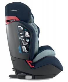 Inglesina Gemino i-Fix auto sedište za bebe 9-36 kg Black