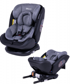 Jungle Auto sedište za bebe 0-36 kg ISOFIX I-Move Grey