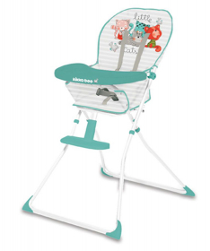 Kikka Boo hranilica za bebe (stolica za hranjenje) Be Happy Cats