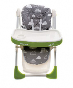 Kikka Boo hranilica za bebe (stolica za hranjenje) Familia Cielo Clouds
