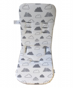 Kikka Boo uložak za kolica za bebe od memorijske pene Fluffy Clouds
