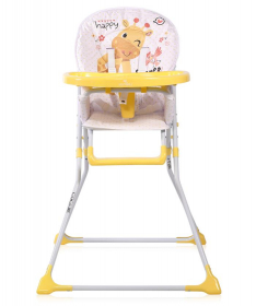 Lorelli Bertoni Cookie hranilica za bebe (stolica za hranjenje) Yellow Giraffe
