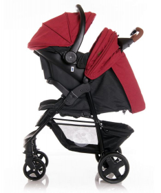 Lorelli Bertoni Daisy kolica za bebe 2 u 1 Red&Black