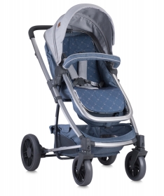 Lorelli Bertoni S-500 kolica za bebe 2 u 1 Grey Maps 2018