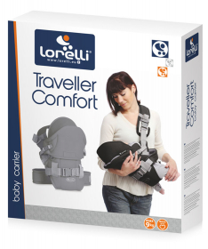 Lorelli Bertoni kengur nosiljka za bebe Traveller Comfort Grey 2019