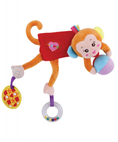 Lorelli Bertoni plišana igračka za bebe Hug me - Majmunče