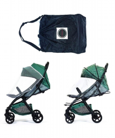 Mast M2 Set za kolica za bebe (Navlaka za kišu navlaka za komarce i torba)