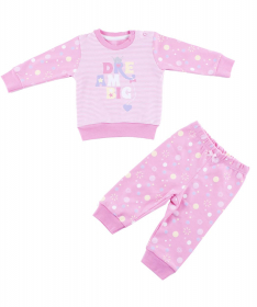 My baby pidžama za bebe Roze vel. 56 62 - 2566