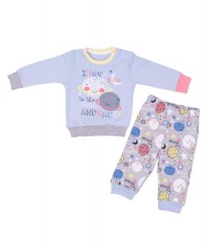 My baby pidžama za bebe Šareni Svemir vel. 62 - 2978