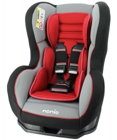 Nania auto sedište za bebe Cosmo Luxe Rouge - crveno od 0 do 25 kg