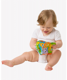 Playgro igračka za bebe Edukativna knjiga 6 meseci + 0170212