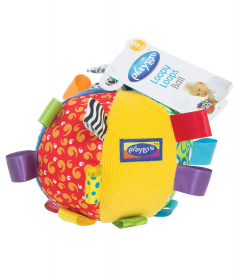 Playgro Edukativna igračka za bebe plišana lopta 3 meseci + 0180271